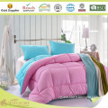 manufacturer hollowfibre filling double face fabric synthetic quilt